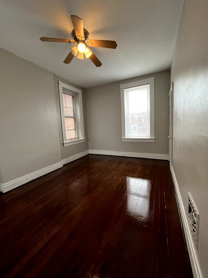 Lucedo Rental Unit 4 residence hardwood floor after recoating by ReCoat Revolution