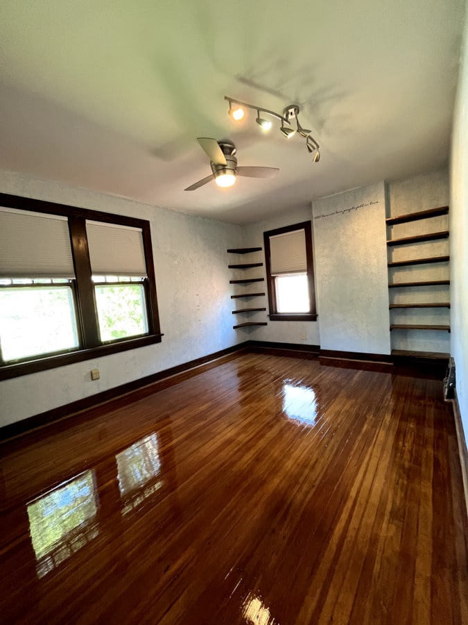 Stahl residence hardwood floor after recoating by ReCoat Revolution