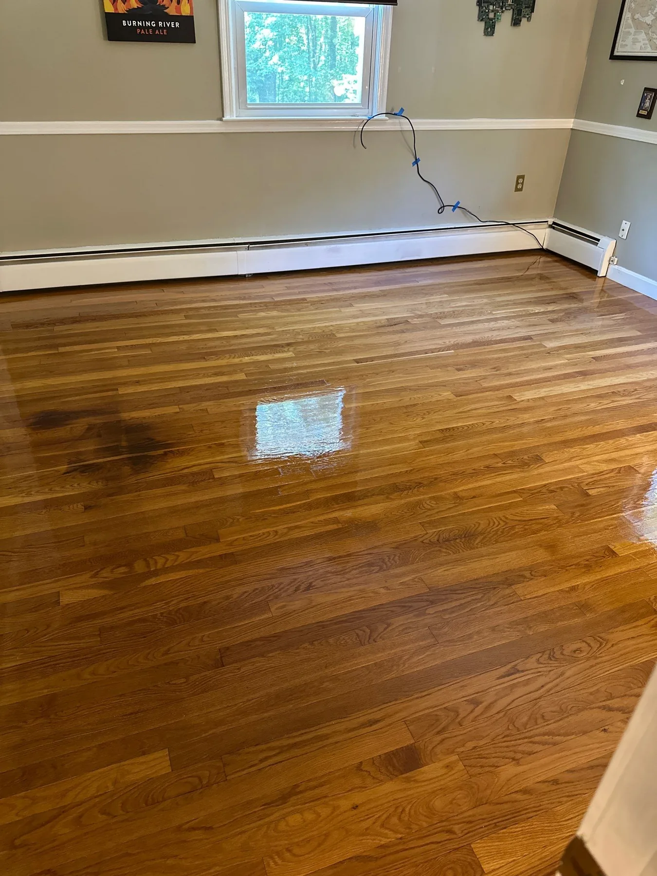 Merrimack Valley: Primary Bedroom – after ReCoat Revolution refinishing