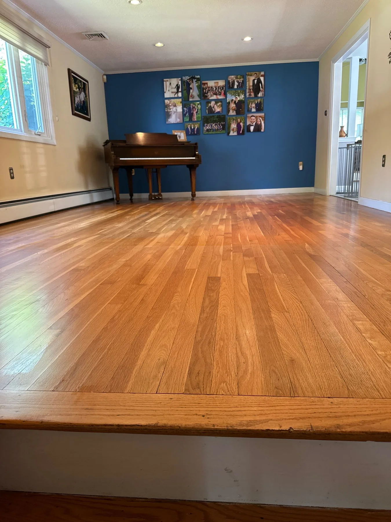 Merrimack Valley: Music Room – after ReCoat Revolution refinishing