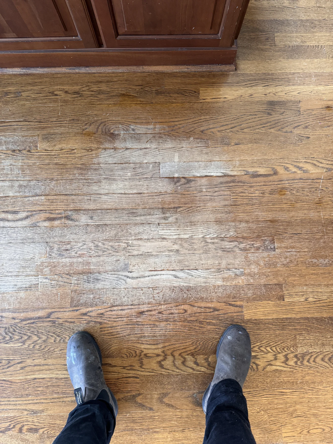 Nashville: Barstool Damage – before refinishing