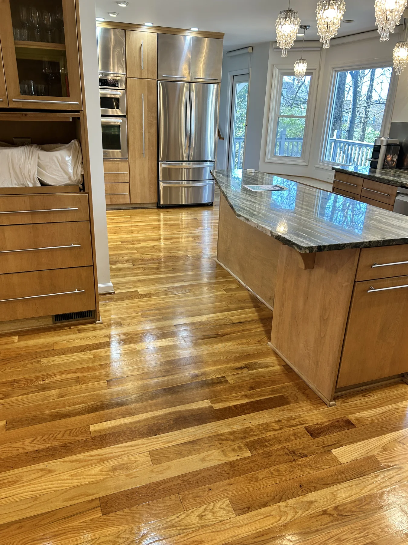 North Atlanta: Kitchen – after ReCoat Revolution refinishing