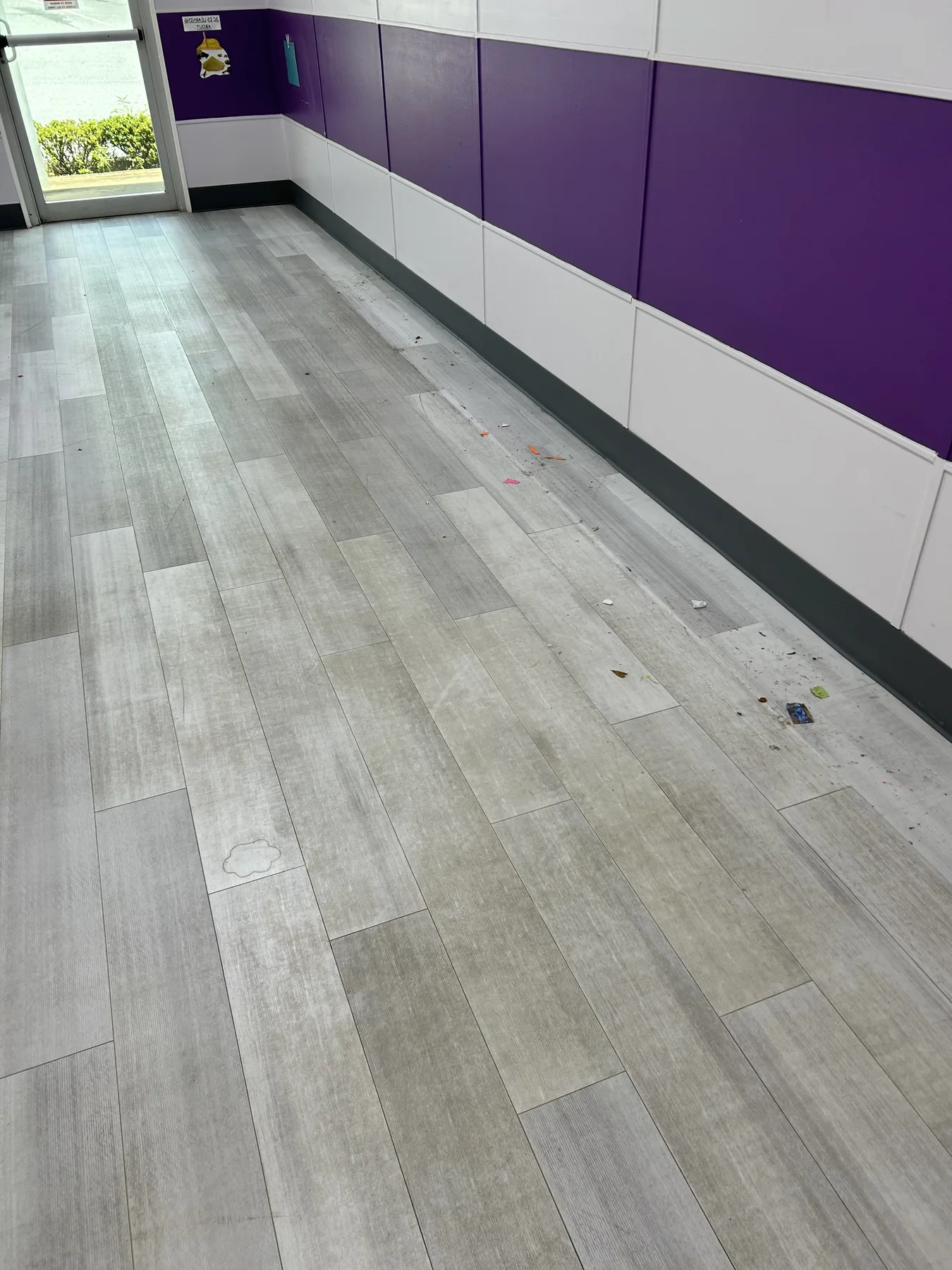 North Atlanta: Private School – before refinishing