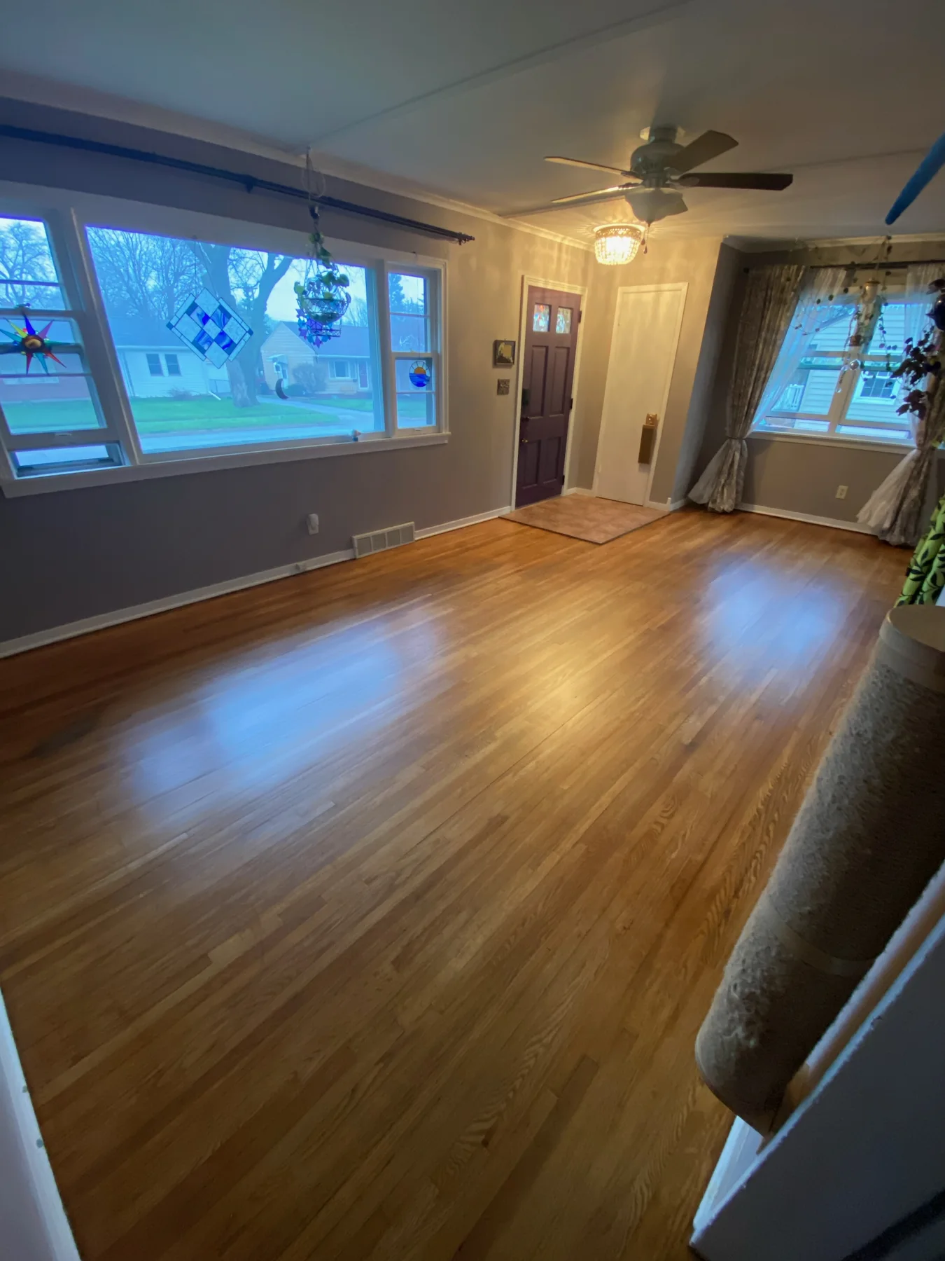 North Des Moines: Family Room – after ReCoat Revolution refinishing
