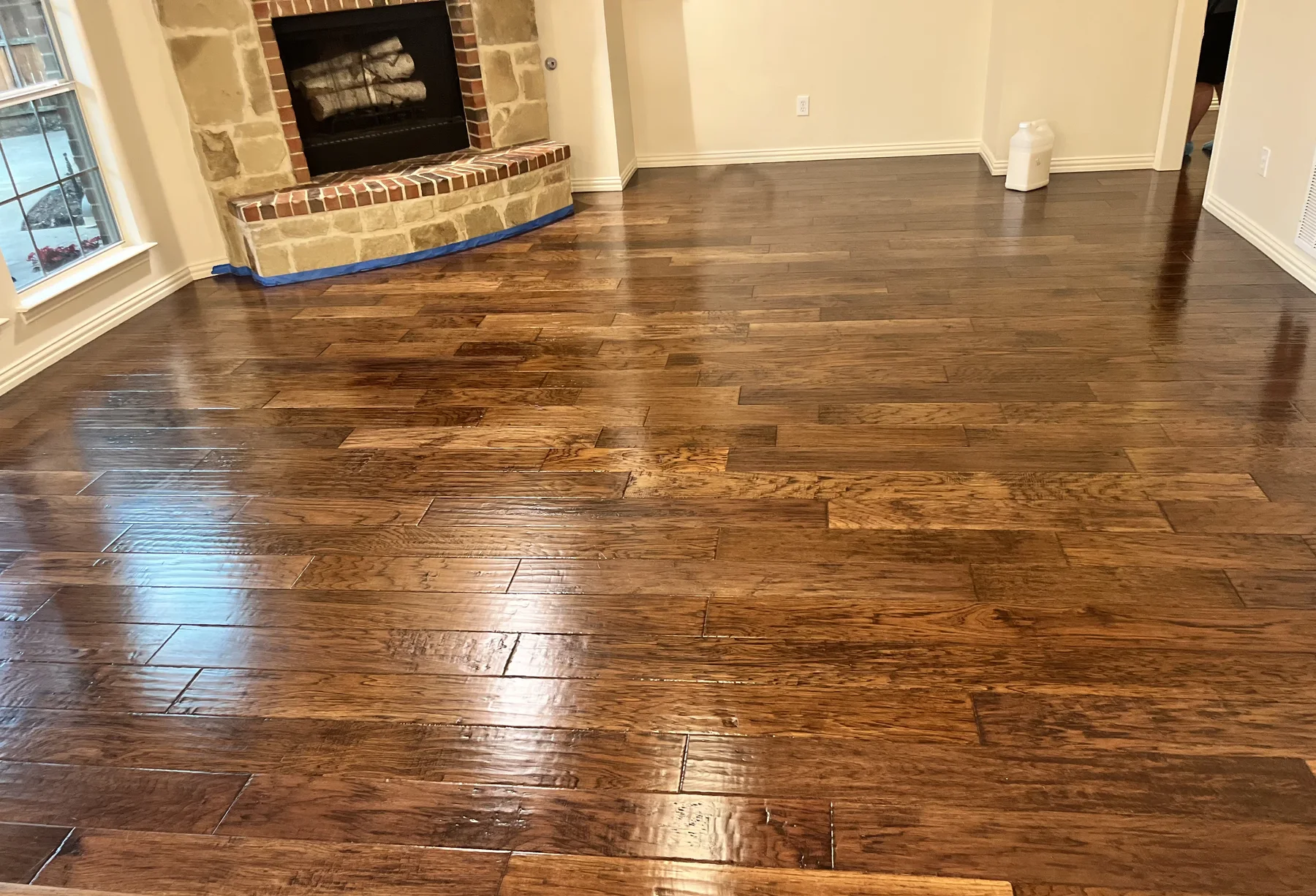 North DFW: Engineered Floors Argyle – after ReCoat Revolution refinishing