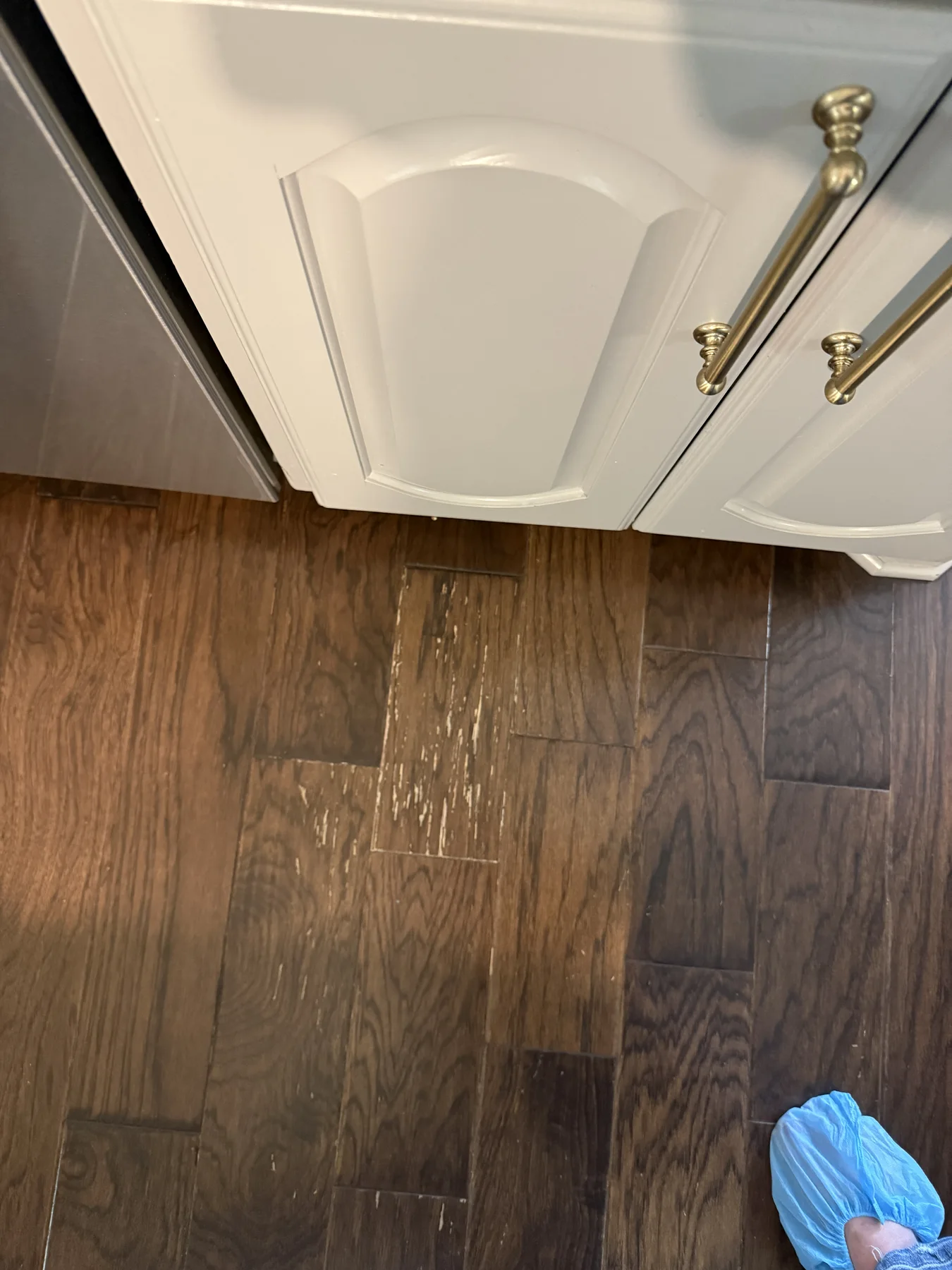 North DFW: Engineered Wood Trophy Club – before refinishing