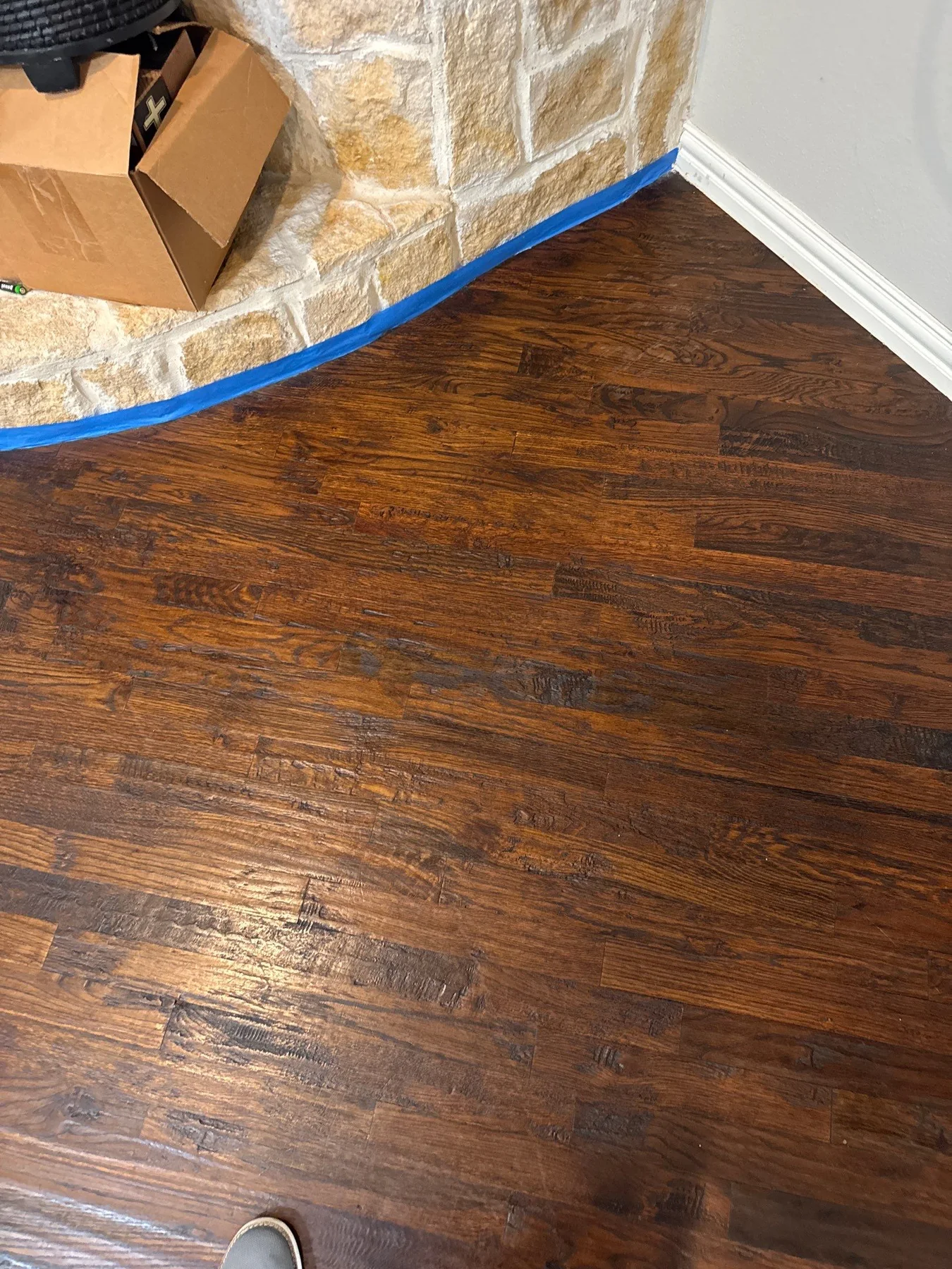 North DFW: Hand Scraped – after ReCoat Revolution refinishing
