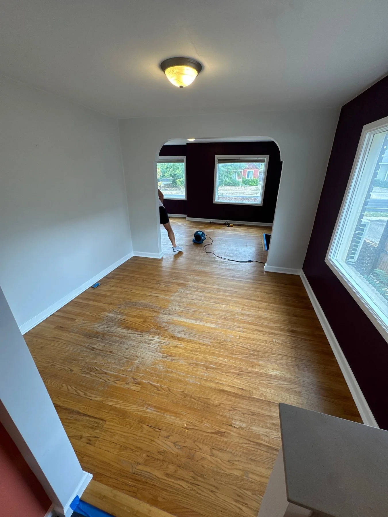 Salt Lake City: Dining Room – before refinishing