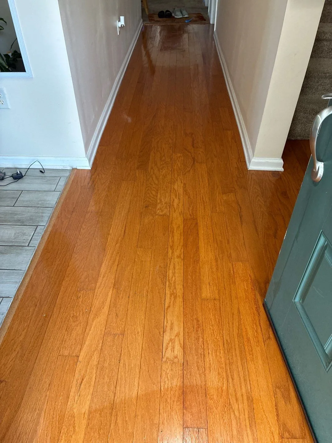 Savannah Hilton-Head: Foyer – before refinishing