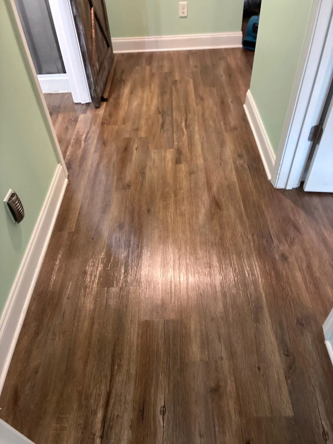 Savannah Hilton-Head: Hallway – after ReCoat Revolution refinishing