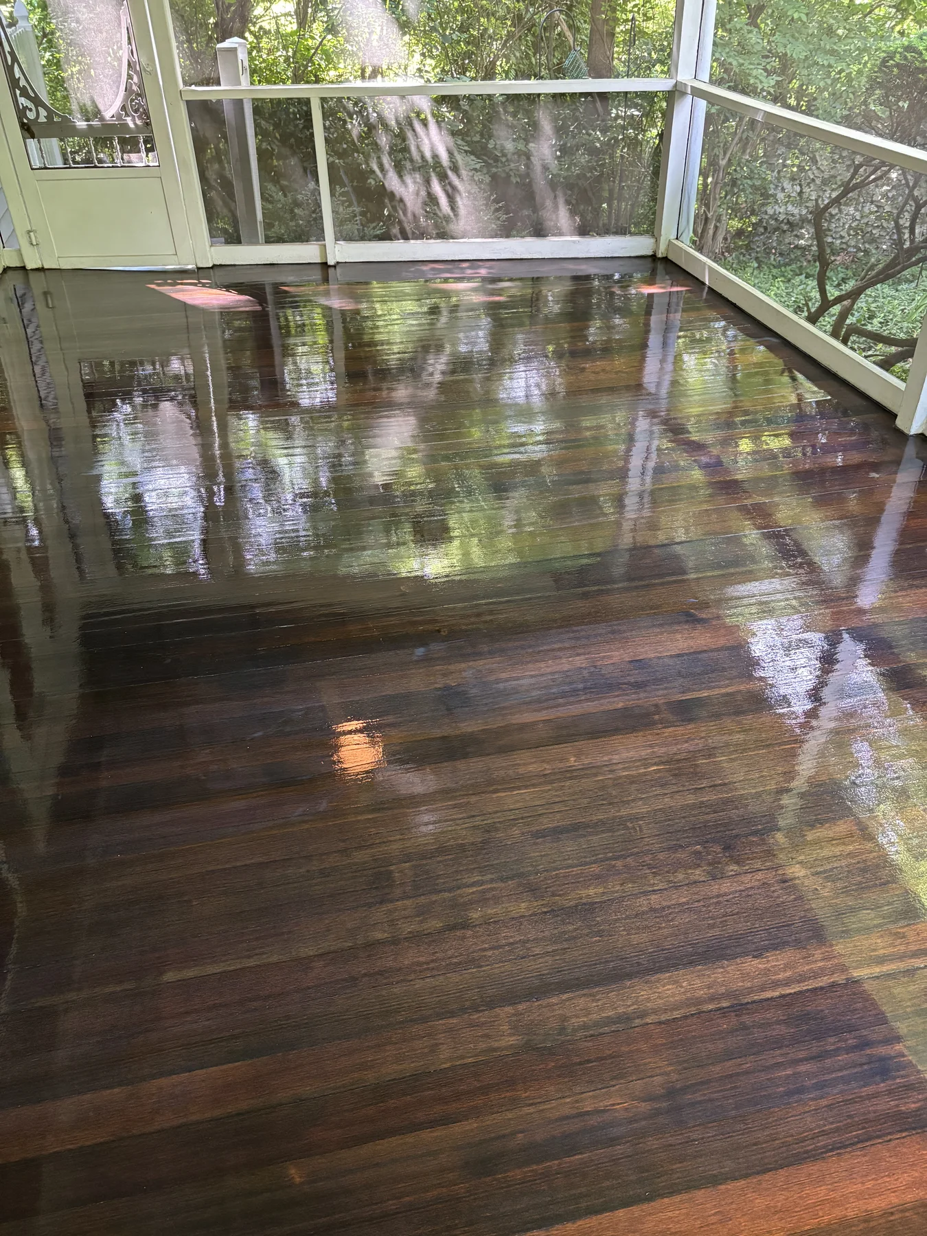 West Cincinnati: Porch – after ReCoat Revolution refinishing