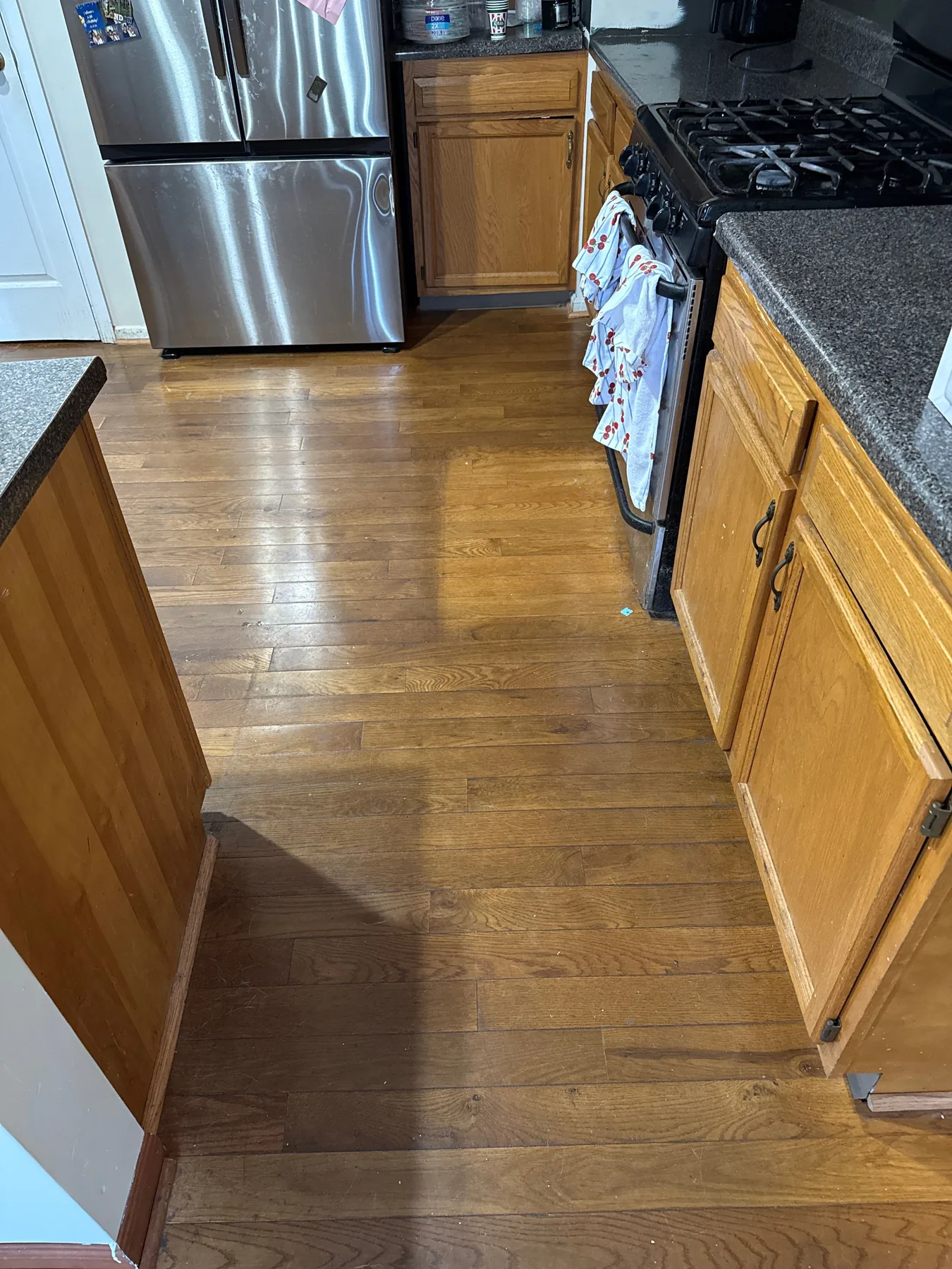 Wilmington: Kitchen Area – before refinishing