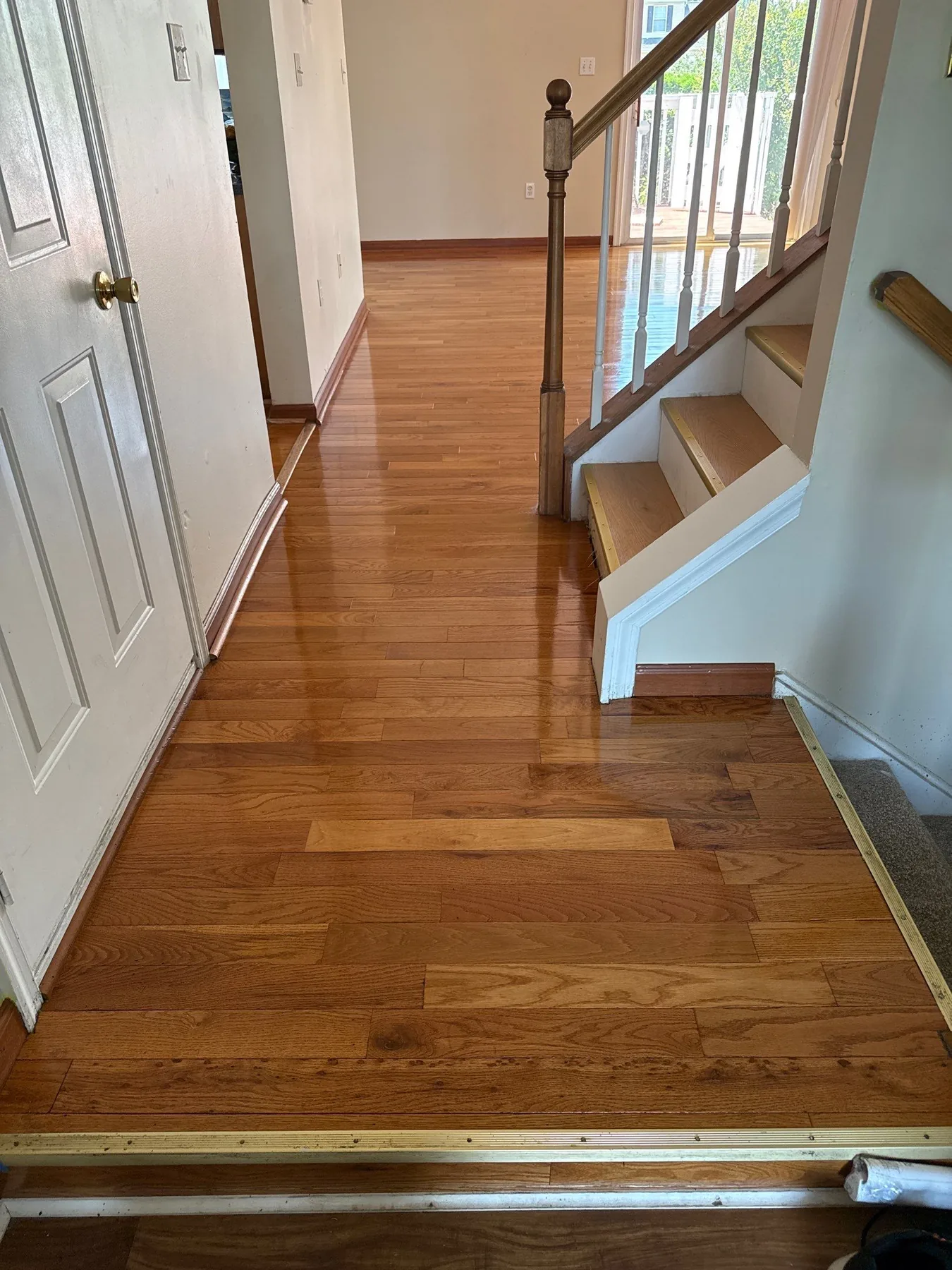 Wilmington: Stairwell – after ReCoat Revolution refinishing