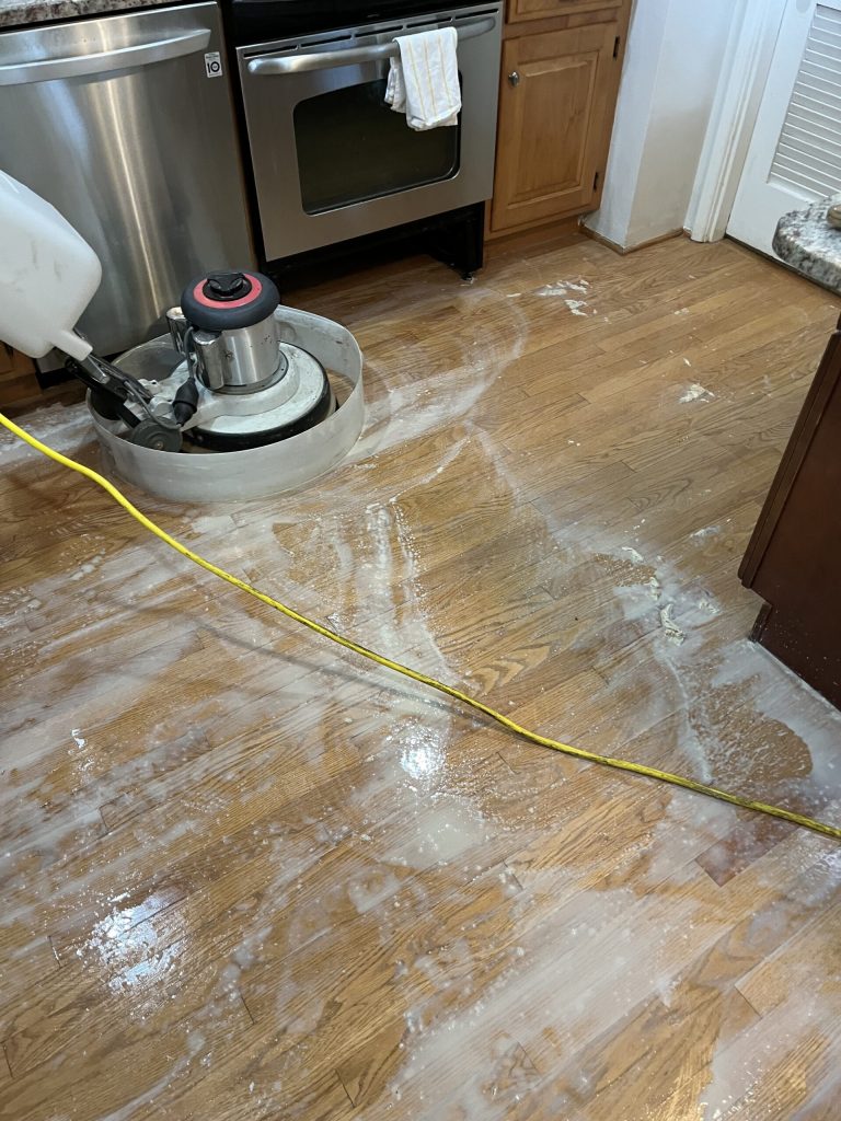 acrylic wax removal