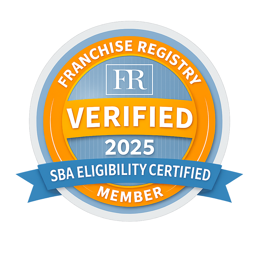 2025 SBA Franchise Registry Verified Member — SBA Eligibility Certified
