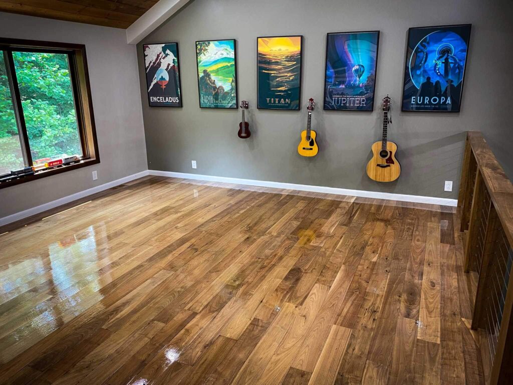 Hardwood floor by ReCoat Revolution — Buechler Residence